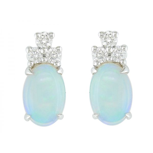 OPAL STUD EARRINGS Parkers' Karat Patch Asheville, NC