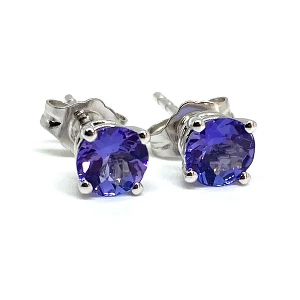 TANZANITE STUDS Parkers' Karat Patch Asheville, NC