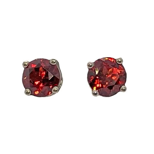 GARNET STUDS Parkers' Karat Patch Asheville, NC