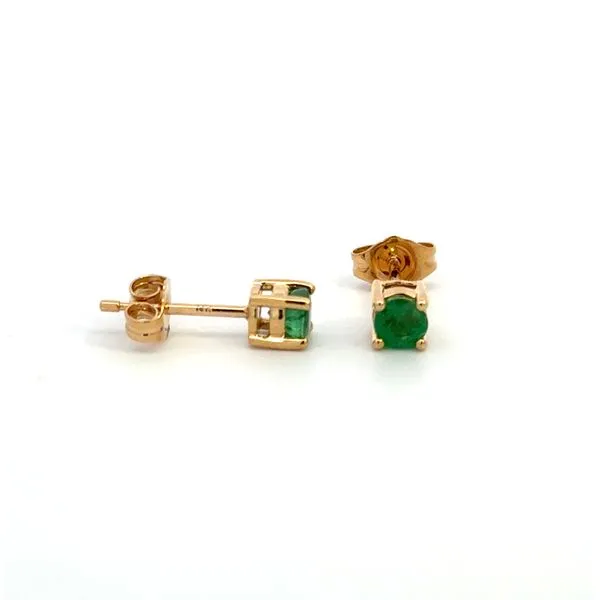 EMERALD STUD EARRINGS Parkers' Karat Patch Asheville, NC