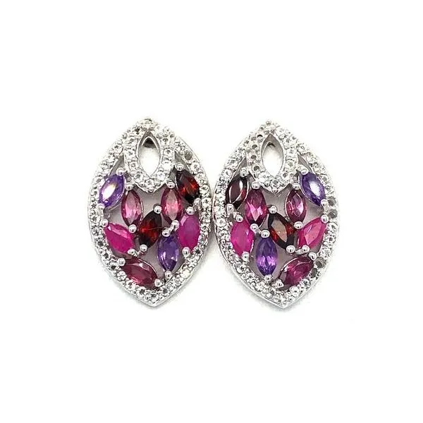 Colored Stone Earrings Parkers' Karat Patch Asheville, NC