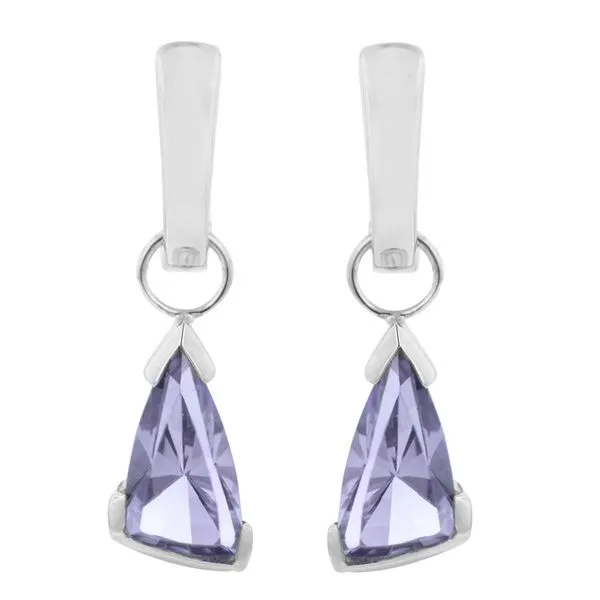 DANGLE AMETHYST EARRINGS Parkers' Karat Patch Asheville, NC