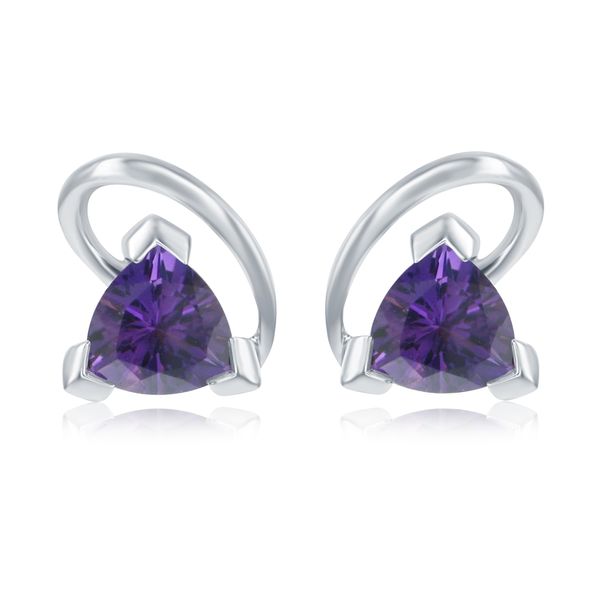 AMETHYST EARRINGS Parkers' Karat Patch Asheville, NC