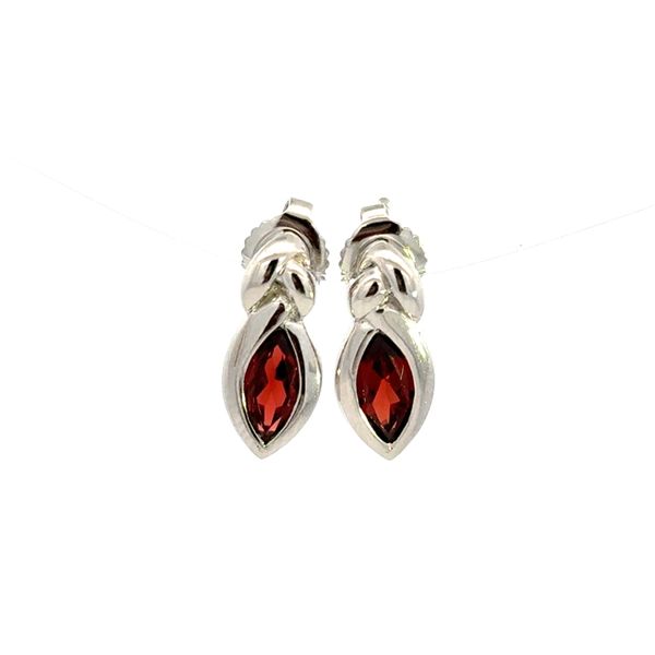 GARNET EARRINGS Parkers' Karat Patch Asheville, NC
