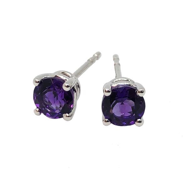 AMETHYST STUDS Parkers' Karat Patch Asheville, NC