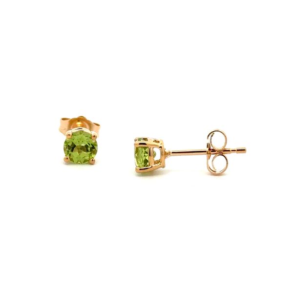 PERIDOT STUD EARRINGS Parkers' Karat Patch Asheville, NC