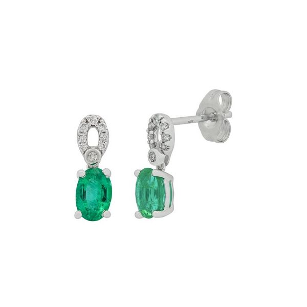 EMERALD DANGLE EARRINGS Parkers' Karat Patch Asheville, NC