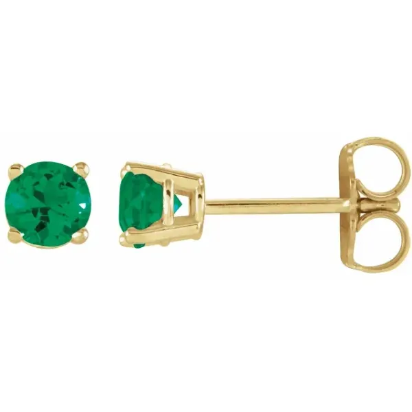 EMERALD STUDS Parkers' Karat Patch Asheville, NC