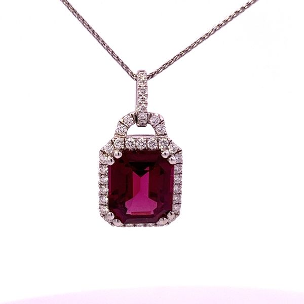 RHODOLITE GARNET PENDANT Parkers' Karat Patch Asheville, NC