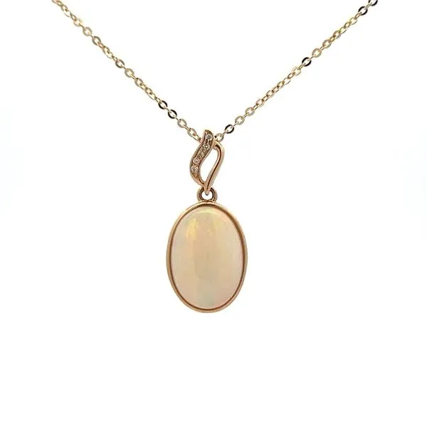 WHITE OPAL PENDANT Parkers' Karat Patch Asheville, NC