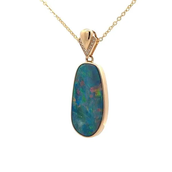 AUSTRALIAN OPAL PENDANT Image 2 Parkers' Karat Patch Asheville, NC