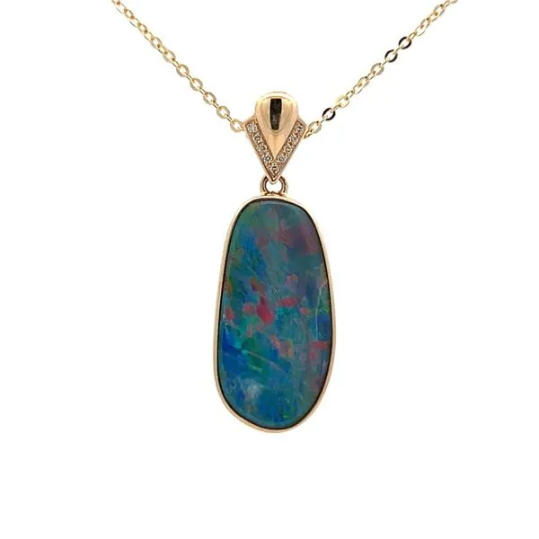 AUSTRALIAN OPAL PENDANT Parkers' Karat Patch Asheville, NC