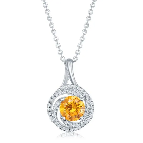 CITRINE SWIRL NECKLACE Parkers' Karat Patch Asheville, NC