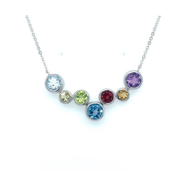 MULTI GEM NECKLACE Parkers' Karat Patch Asheville, NC