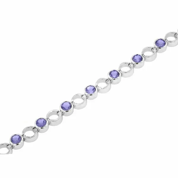 Sterling Silver & Amethyst Bracelet Parkers' Karat Patch Asheville, NC