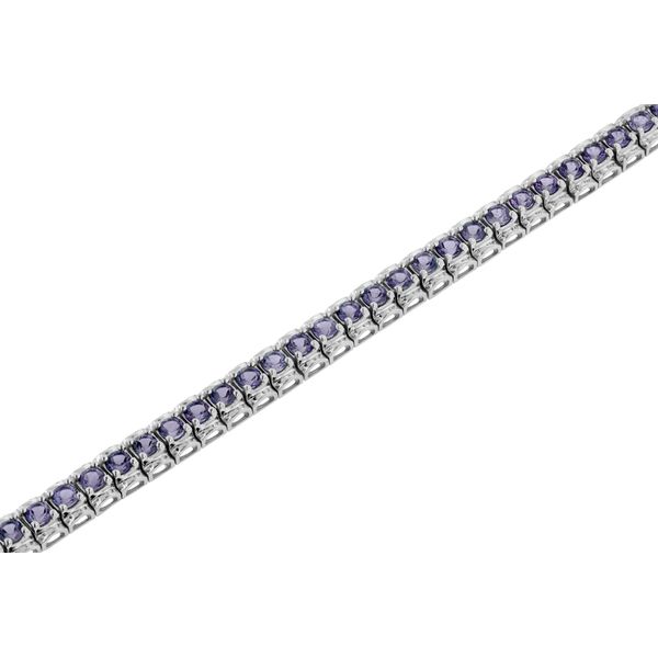 AMETHYST BRACELET IN SILVER Parkers' Karat Patch Asheville, NC