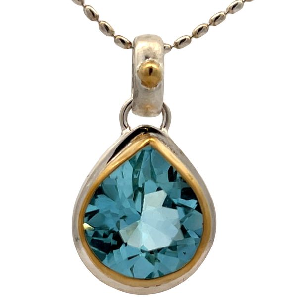 BLUE TOPAZ NECKLACE Parkers' Karat Patch Asheville, NC