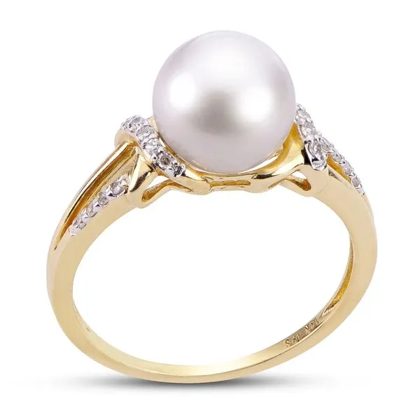 Imperial Pearls Yellow Gold Pearl Ring 001-300-00070 | Parkers' Karat Patch  | Asheville, Nc