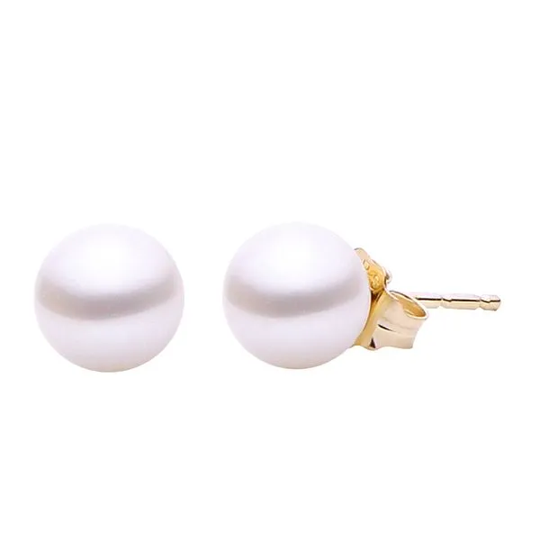 PEARL STUDS Parkers' Karat Patch Asheville, NC