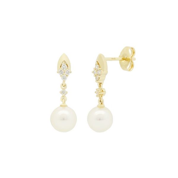 DANGLE PEARL EARRINGS Parkers' Karat Patch Asheville, NC