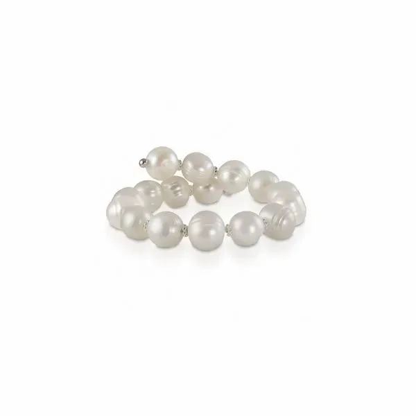 FRESHWATER PEARL BYPASS BRACELET Parkers' Karat Patch Asheville, NC