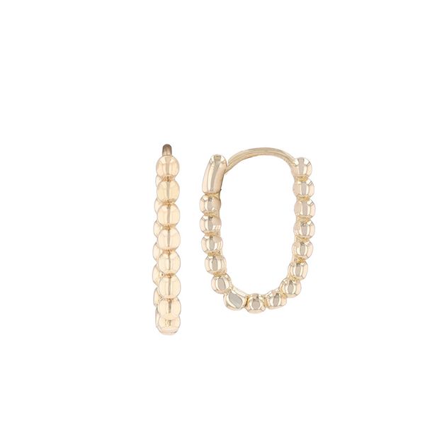 BEADED HOOPS Parkers' Karat Patch Asheville, NC