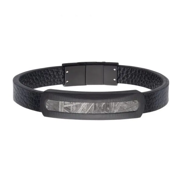 CARBON FIBER METEORITE INLAY BRACELET Parkers' Karat Patch Asheville, NC