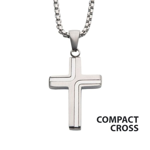 COMPACT CROSS NECKLACE Parkers' Karat Patch Asheville, NC