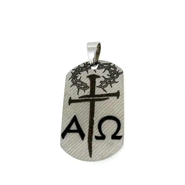 DOGTAG STYLE PENDANT Parkers' Karat Patch Asheville, NC