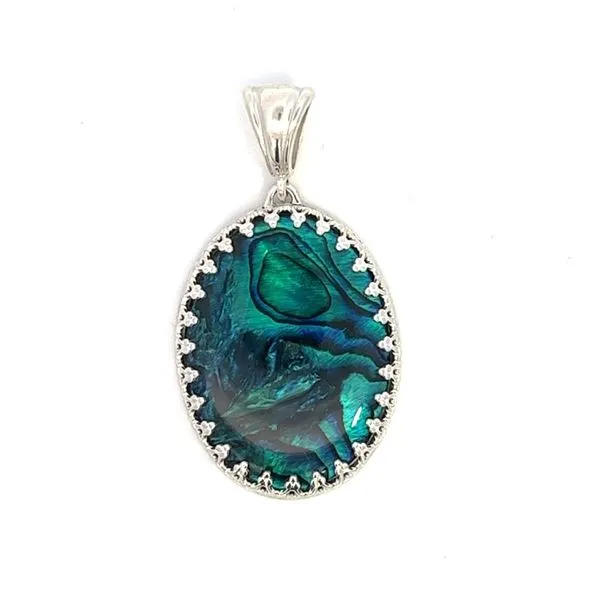 PAUA SHELL PENDANT Parkers' Karat Patch Asheville, NC