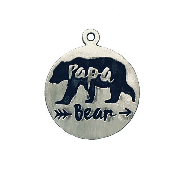 PAPA BEAR CHARM Parkers' Karat Patch Asheville, NC