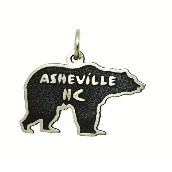 ASHEVILLE'S BLACK BEAR CHARM Parkers' Karat Patch Asheville, NC
