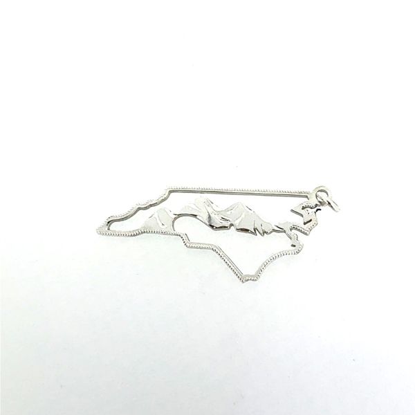NORTH CAROLINA WITH MOUNTAIN RANGE Parkers' Karat Patch Asheville, NC