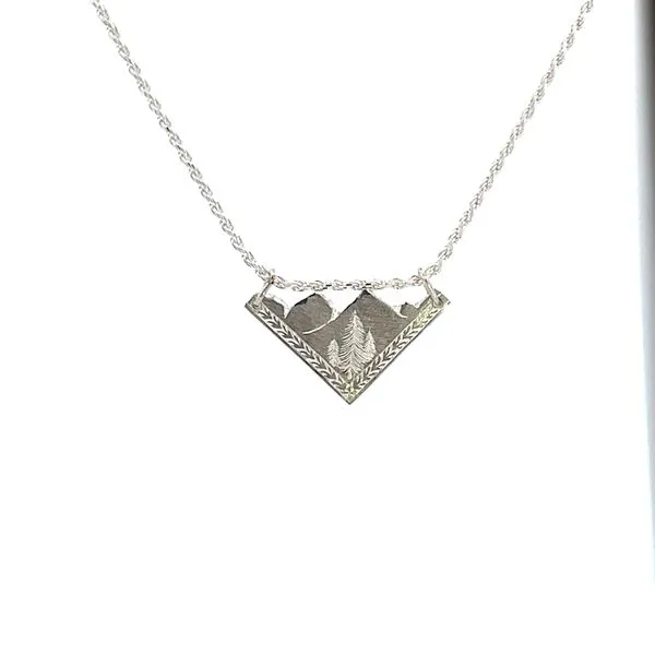MOUNTAIN RANGE NECKLACE Parkers' Karat Patch Asheville, NC
