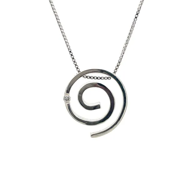 STERLING SILVER PENDANT AND CHAIN Parkers' Karat Patch Asheville, NC