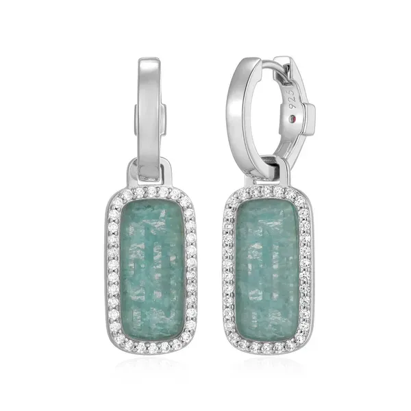 ELLE AMAZONITE EARRINGS Parkers' Karat Patch Asheville, NC