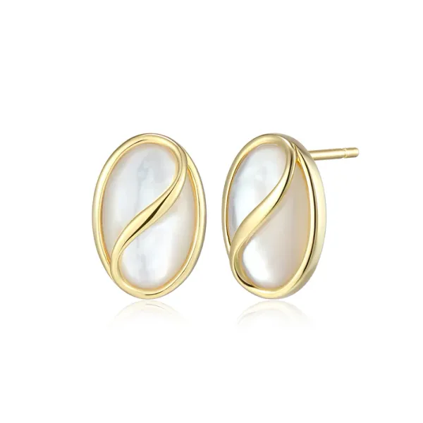 PEARL SWIRL STUDS Parkers' Karat Patch Asheville, NC