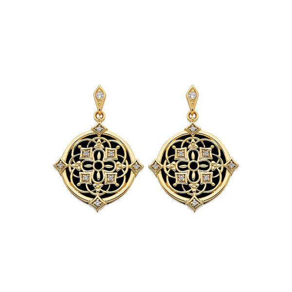 ONYX EARRINGS Parkers' Karat Patch Asheville, NC
