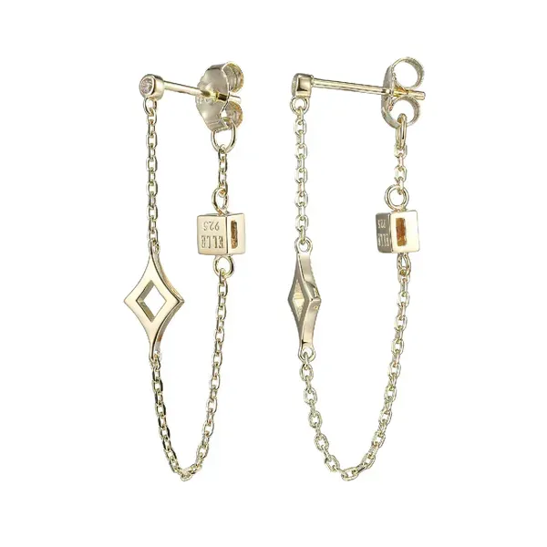 CHAIN & STUD EARRINGS Parkers' Karat Patch Asheville, NC