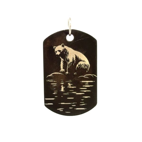 BEAR AT WATERS EDGE Parkers' Karat Patch Asheville, NC