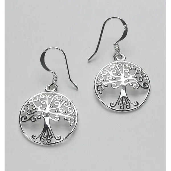 SOUTHERN GATES TREE DANGLE EARRINGS Parkers' Karat Patch Asheville, NC
