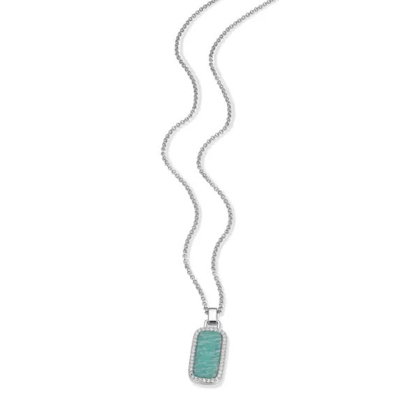 ELLE AMAZONITE NECKLACE Parkers' Karat Patch Asheville, NC