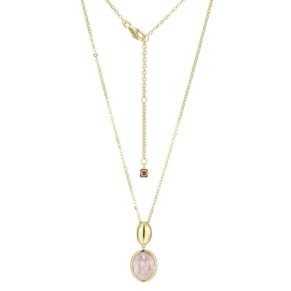 ROSE QUARTZ NECKLACE Parkers' Karat Patch Asheville, NC