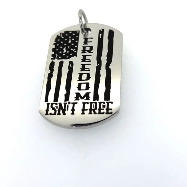 FREEDON ISN'T FREE DOGTAG Parkers' Karat Patch Asheville, NC