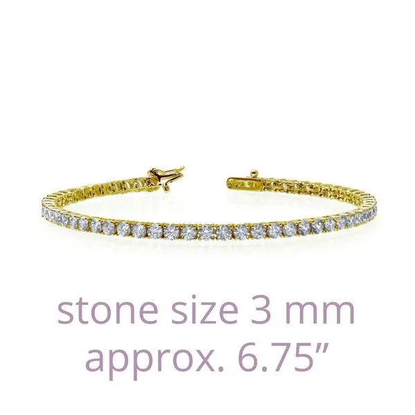 LAFONN YELLOW TENNIS BRACELET Parkers' Karat Patch Asheville, NC