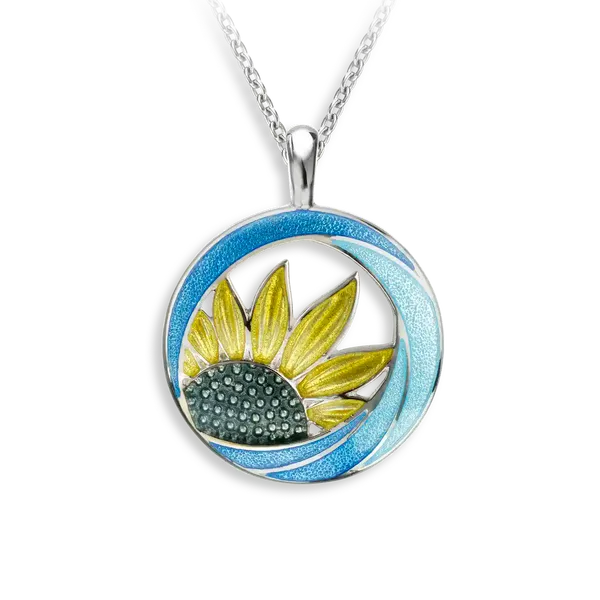 SUNFLOWER NECKLACE Parkers' Karat Patch Asheville, NC