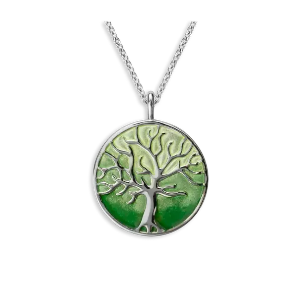 DOUBLE SIDED ENAMEL PENDANT Parkers' Karat Patch Asheville, NC