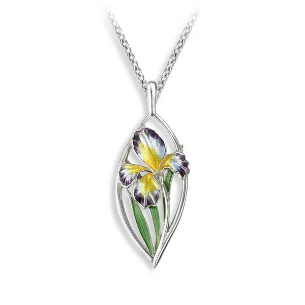 IRIS NECKLACE Parkers' Karat Patch Asheville, NC