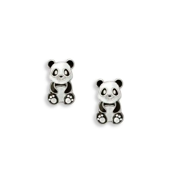 PANDA BEAR EARRINGS Parkers' Karat Patch Asheville, NC