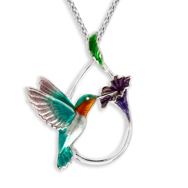 HUMMINGBIRD NECKLACE Parkers' Karat Patch Asheville, NC